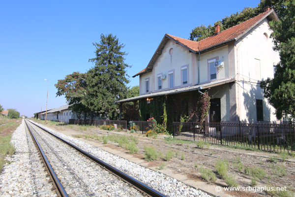 Panorama železničke stanice Kovačica