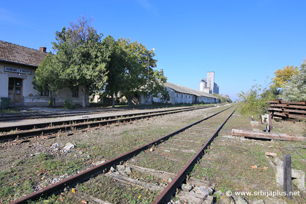 Panorama železničke stanice Kumane