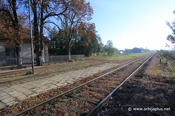 Panorama železničke stanice Melenci
