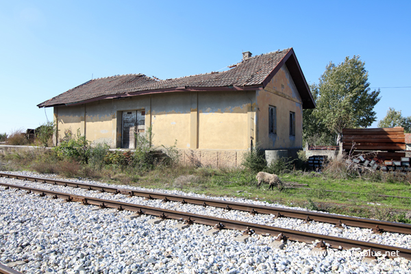 Stanični magacin na železničkoj stanici Novo Miloševo (Karlovo)