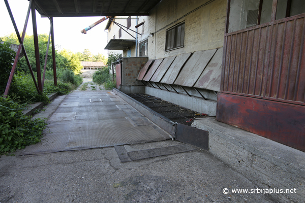 Industrijska vaga na stanici u Padini