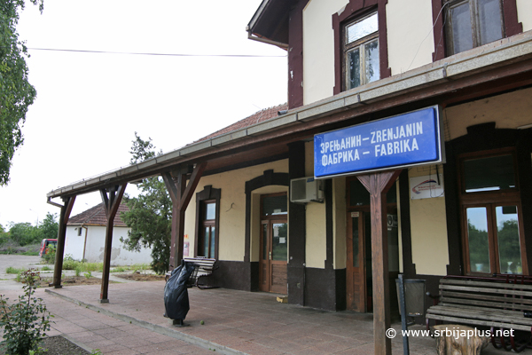 Kolosek u železničkoj stanici Zrenjanin fabrika