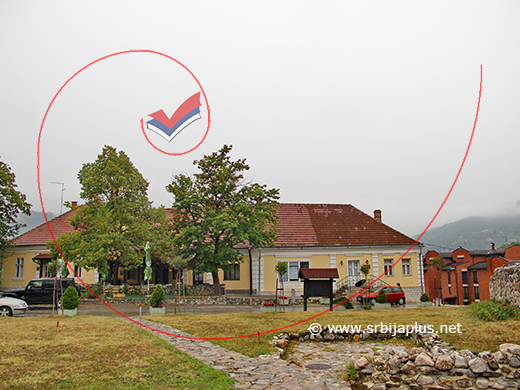 Arilje jednog letnjeg, kišovitog jutra, Arilje
