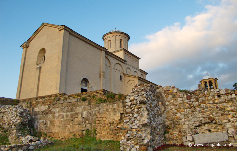 Panorama crkve svetog Ahilija u Arilju