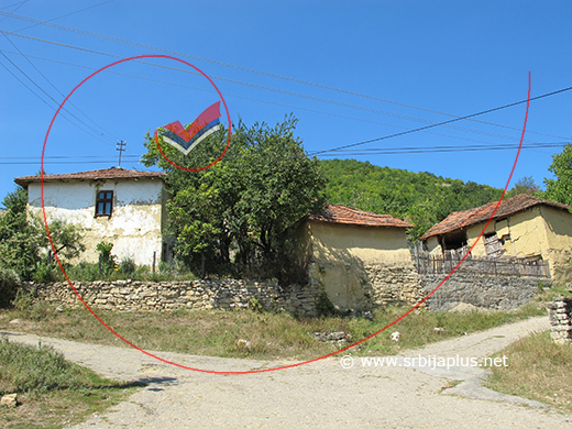 Račvanje seoskih sokaka, Beli Potok, Knjaževac