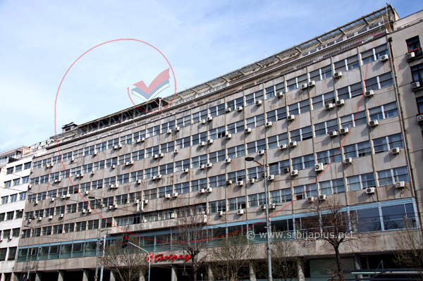Umetnost socijalističkog realizma, Robna kuća Beograd na Terazijama / Art of Socialist realism, Belgrade, Serbia Umetnost socijalističkog realizma, Robna kuća Beograd na Terazijama / Art of Socialist realism, Belgrade, Serbia