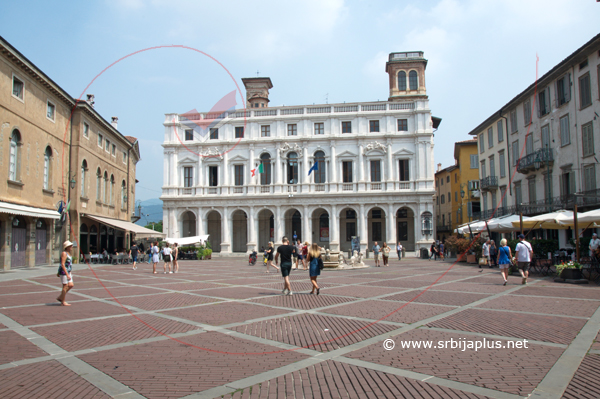 Piazza Vecchia, centar Città Alta