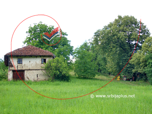 Seoski pejzaž u tehnici akvarela, Bliznak, Žagubica