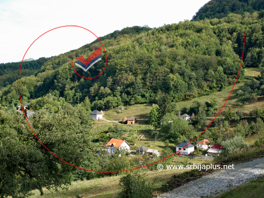 Pogled s puta za Brekovo, Arilje