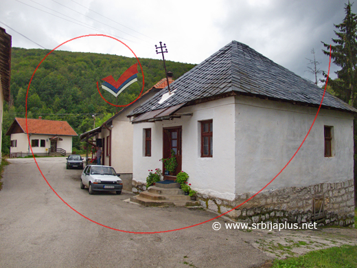 Centar sela pred kišu, Brekovo, Arilje