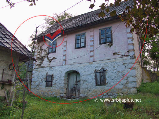 Lepa kuća, pravi primer narodnog graditeljstva, Brekovo, Arilje
