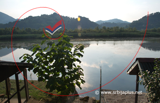 Reka Drina, granica sela Budišić sa Bosnom i Hercegovinom, Mali Zvornik