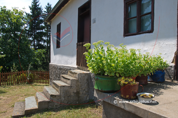 Čuvarkuća na pragu seoske kuće, Dobro Polje, Crna Trava
