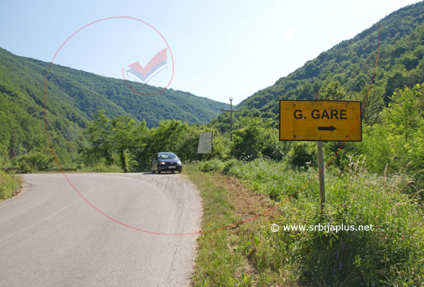 Skretanje za Gornje Gare, Crna Trava