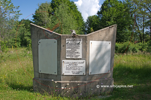 Spomenik žrtvama ratova 1912-1918, Mlačiške Meane, Crna Trava