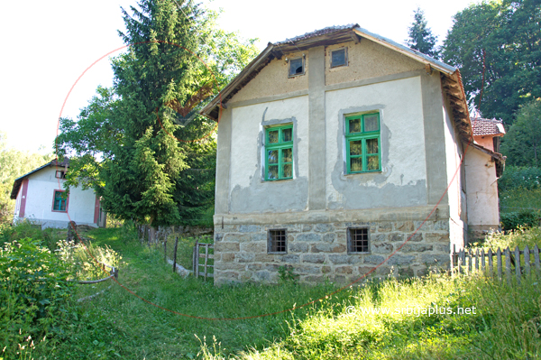 Seoske kuće, Obradovce, Crna Trava
