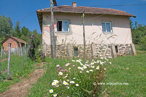 Očuvana seoska kuća, Zlatance, Crna Trava