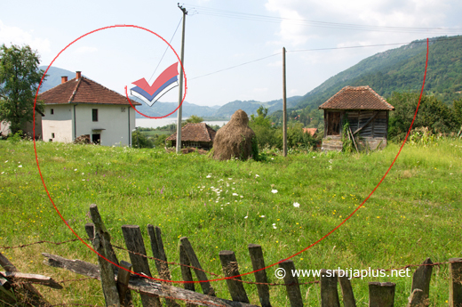 Seosko domaćinstvo s pogledom na Drinu, Culine, Mali Zvornik