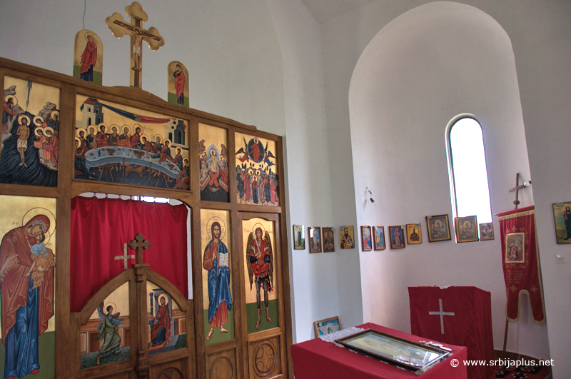 Unutrašnjost crkve Vaskrsenja gospodnjeg, Culine, Mali Zvornik