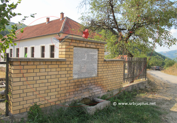 Spomen česma, Ćuštica, Knjaževac