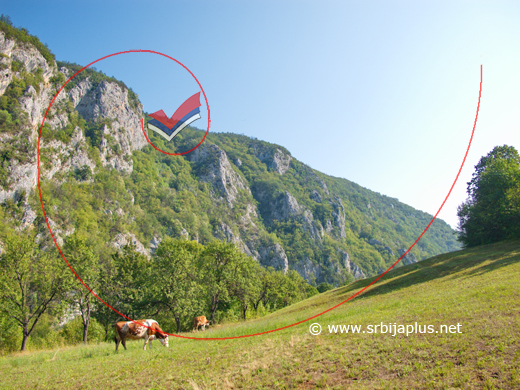 Kanjon reke Panjice, na putu za Dobrače, Arilje