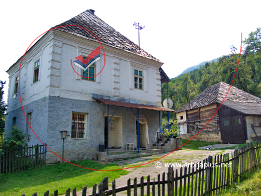 Kuća porodice Vasilijević, koju je izgradila porodica Novitović, Dobrače, Arilje