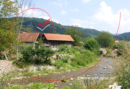Panorama reke Borinje, Donja Borina, Mali Zvornik