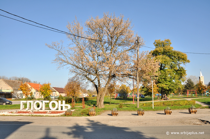 Park u centru Glogonja
