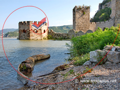 Večita borba Dunava i bedema Golubačkog grada, Golubac Večita borba Dunava i bedema Golubačkog grada, Golubac