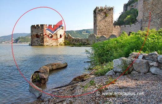 Večita borba Dunava i bedema Golubačkog grada, Golubac