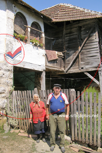 Naši domaćini Mila Ilić i Rista Veselinović, Gradište, Knjaževac