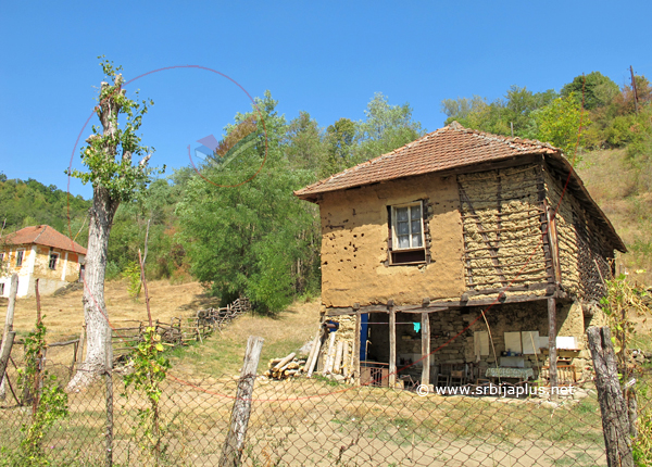 Seoska kuća od naboja, Jalovik Izvor, Knjaževac