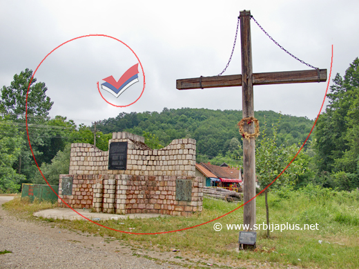Spomenik žrtvama Drugog svetskog rata, Jošanica, Žagubica