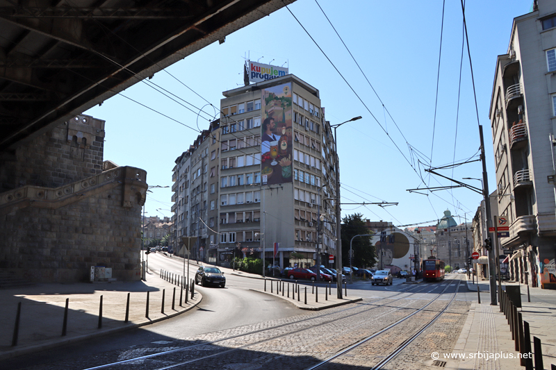 Ugao Crnogorske i Karađorđeve ulice