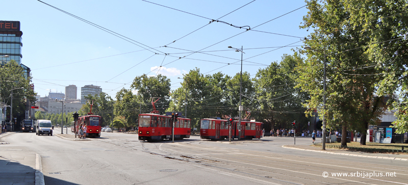Ukrštanje tramvaja 2, 7. i 9.