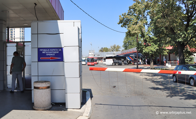 Izlazna rampa Beogradske autobuske stanice