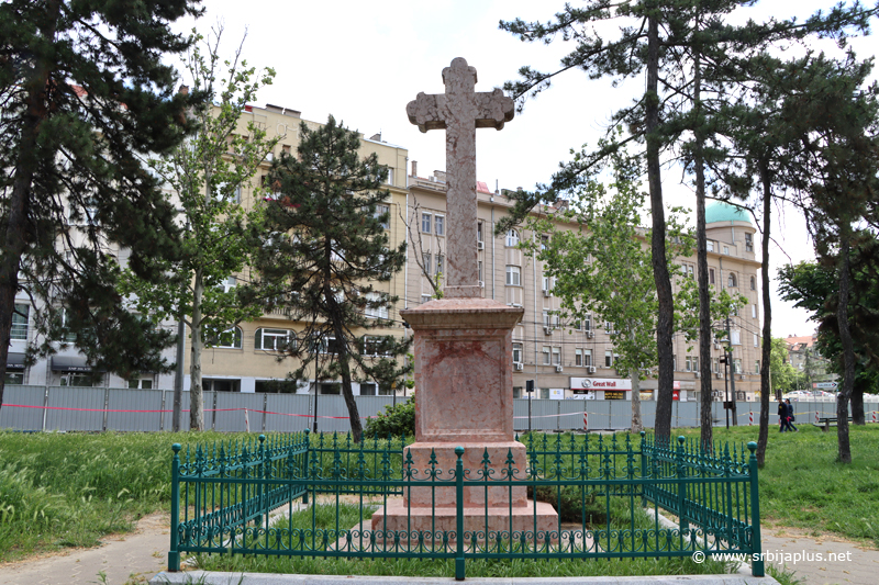 Krst sa Malog pijaca u parku Bristol