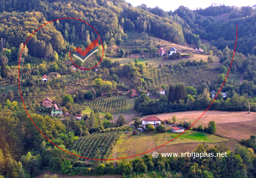 Pogled na Donju Kruščicu, Arilje