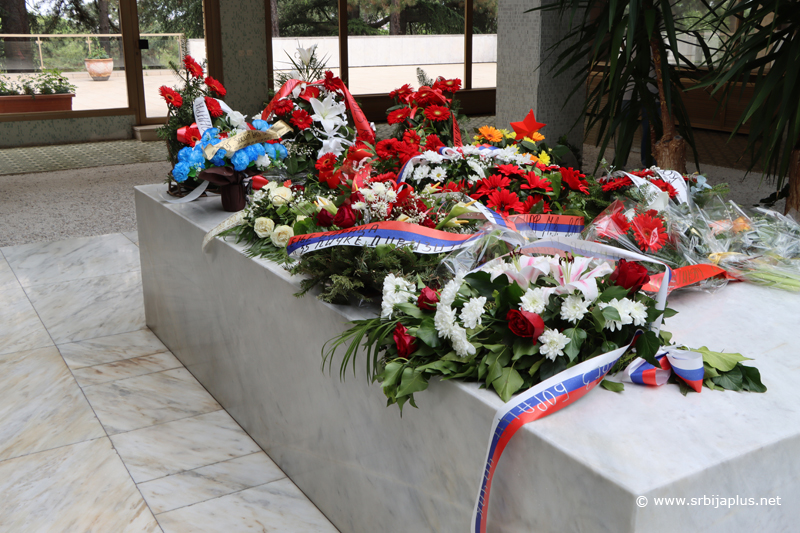 Grob Josipa Broza u Kući cveća, 4. maj 2025.