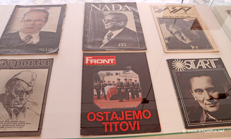 Naslovne strane štampe povodom smrti Josipa Broza, maj 1980
