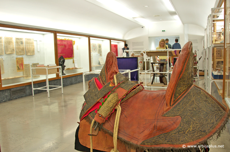 Sedlo poklonjeno Josipu Brozu Titu / House of Flowers and 25 May Museum, Belgrade, Serbia