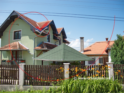 Jedna nova kuća s paviljonom, Laznica, Žagubica