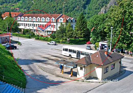 Autobuska stanica i zgrada Opštine Mali Zvornik