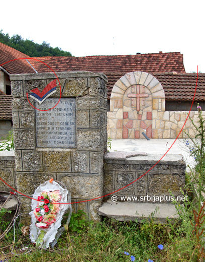 Spomenici žrtvama ratova, Milatovac, Žagubica