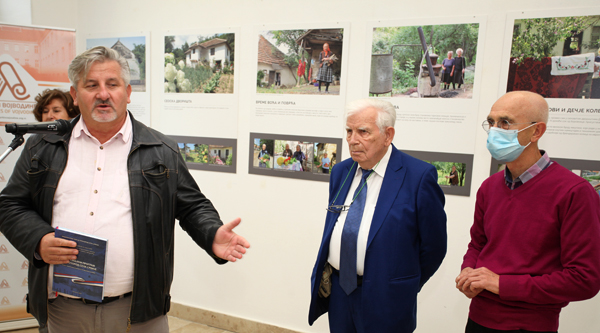 dr Nebojša Kuzmanović, akademik Dragan Škorić i Zoran Cvetković