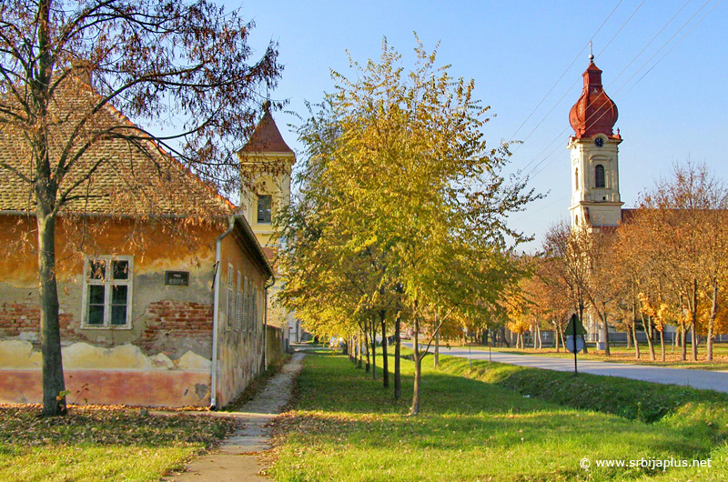 Opovo - Panorama Opova (snimljeno novembra 2010)