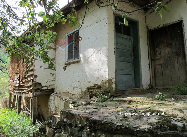 Papratna, stara seoska kuća, Knjaževac