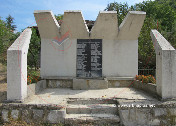 Papratna, spomen česma, Knjaževac