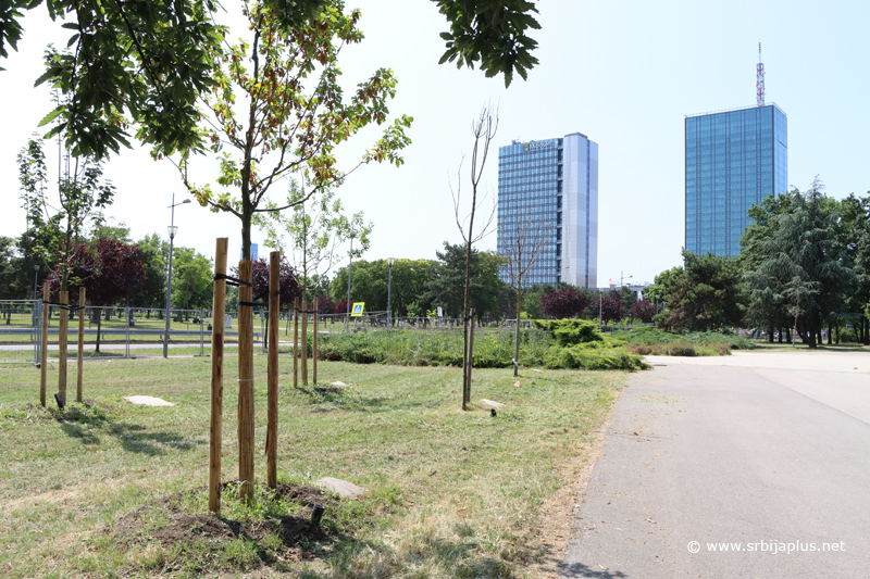 Park prijateljstva u Novom Beogradu