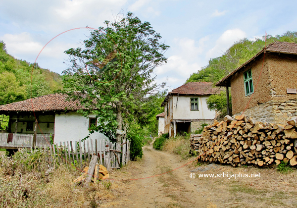 Repušnica, ulazak u selo